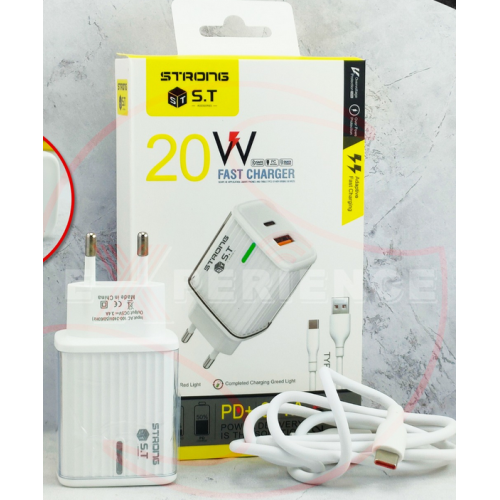 Strong Ch-033 20W With Type-C Cable Fast Charging