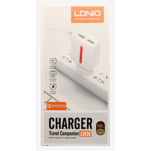 Ldno A3B30 Micro Full Charger 2 USB