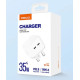 RECCI RC36 35W PD3.0 Dual Type-C Port Wall Charger (UK Plug)