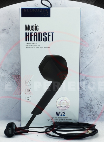 Eloroby W22 Stereo Earphone 3.5Mm	