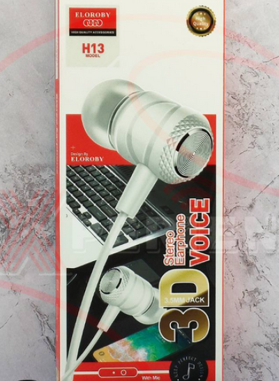 Eloroby H13 Stereo Earphone 3.5Mm	