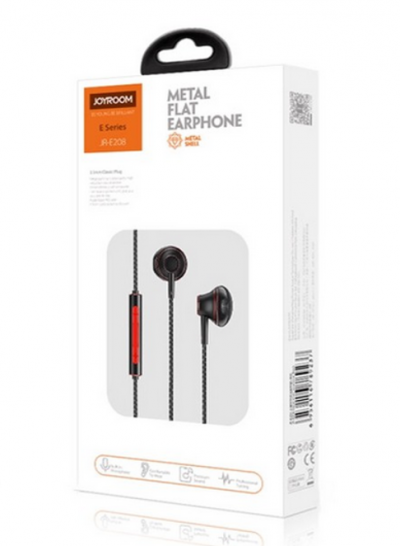 JOYROOM JR-E208 Metal Flat Earphone