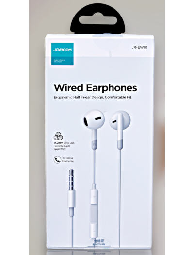 JoyRoom JR-EW01 In-Ear HiFi Earphone