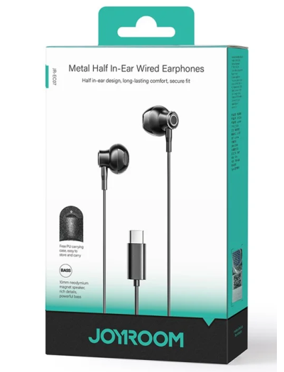Joyroom Jr-EC07 Type-C Wired Earphones With Microphone