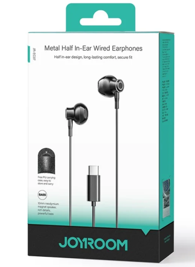 Joyroom Jr-EC07 Type-C Wired Earphones With Microphone