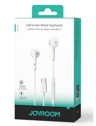 Joyroom Jr-EC05 Type-C Wired Earphones