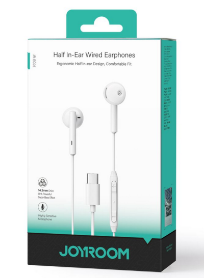 Joyroom Jr-EC05 Type-C Wired Earphones