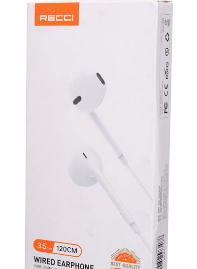 Recci REP-L07 Wired Earphone 3.5mm	