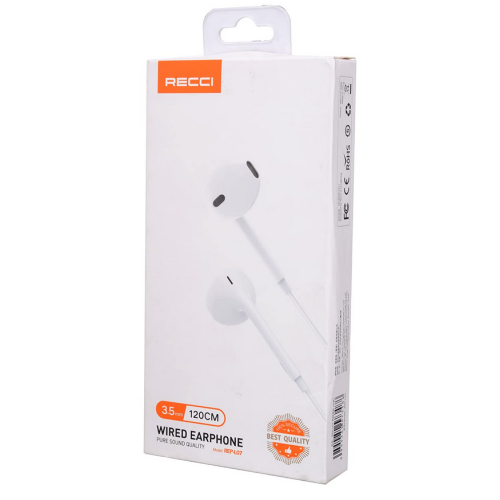 Recci REP-L07 Wired Earphone 3.5mm