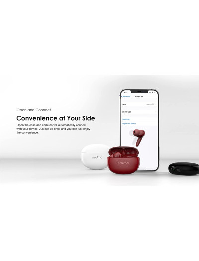 OraimoTWS Riff OEB-E02D Bluetooth 5.0 Earbuds Built-in Mic and Stereo Bass Sound