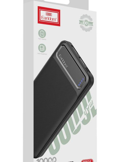 Earldom ET-PB56 10000mAh Power Bank - Black