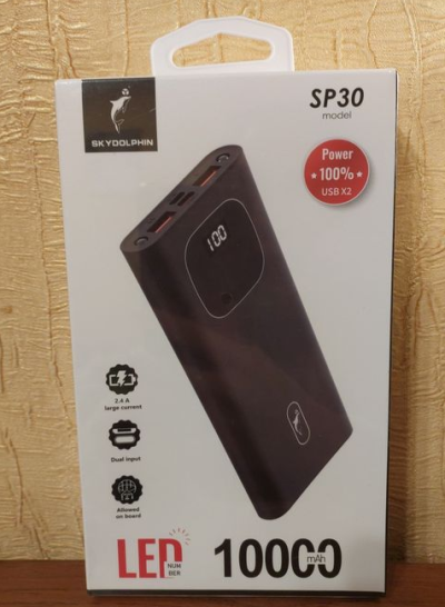 SkyDolphin SP30 10000mAh Power Bank