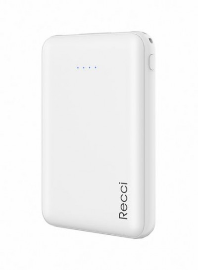 Recci RPA-5000 Wired Power Bank, 5000mAh, 2 USB Ports  