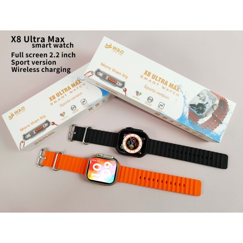 W&O X8 Ultra Max Wearfit Pro Smart Watch