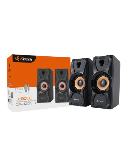 Kisonli U9003 Wired USB Computer Speaker