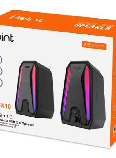 Point PT-X10 USB speaker with Rgb Light