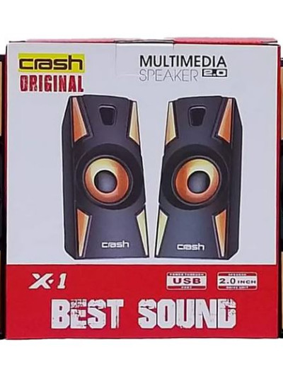 Crash X1 USB Multimedia speaker 2.0