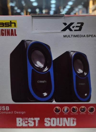 Crash X3 USB Multimedia speaker 2.0
